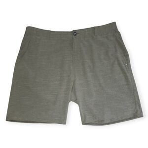 Vuori Meta Olive Green City Gym Workout Beach Preppy  Office Shorts - Men's